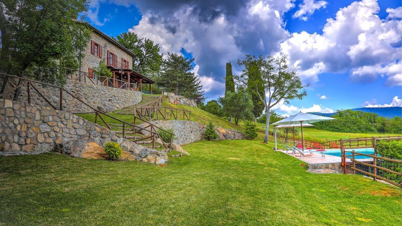 La Casa Di Elsa 6, Emma Villas Santa Fiora Eksteriør billede