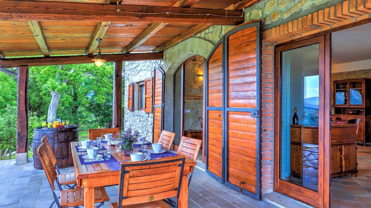 La Casa Di Elsa 6, Emma Villas Santa Fiora Eksteriør billede