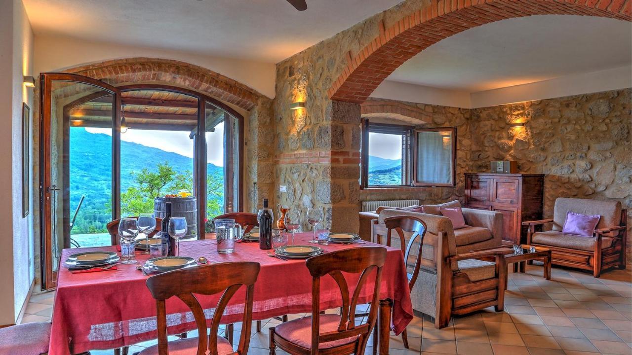 La Casa Di Elsa 6, Emma Villas Santa Fiora Eksteriør billede