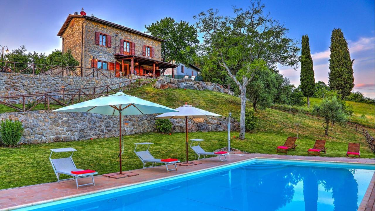 La Casa Di Elsa 6, Emma Villas Santa Fiora Eksteriør billede